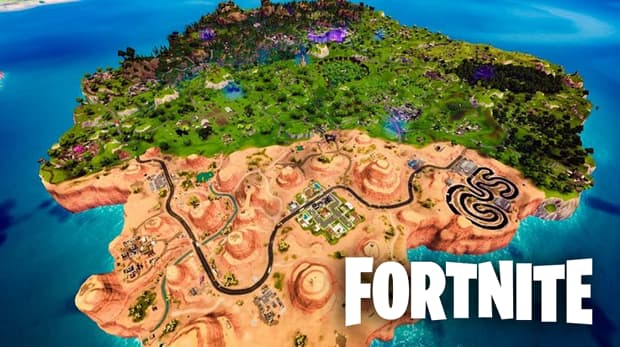 Mapa original de Fortnite