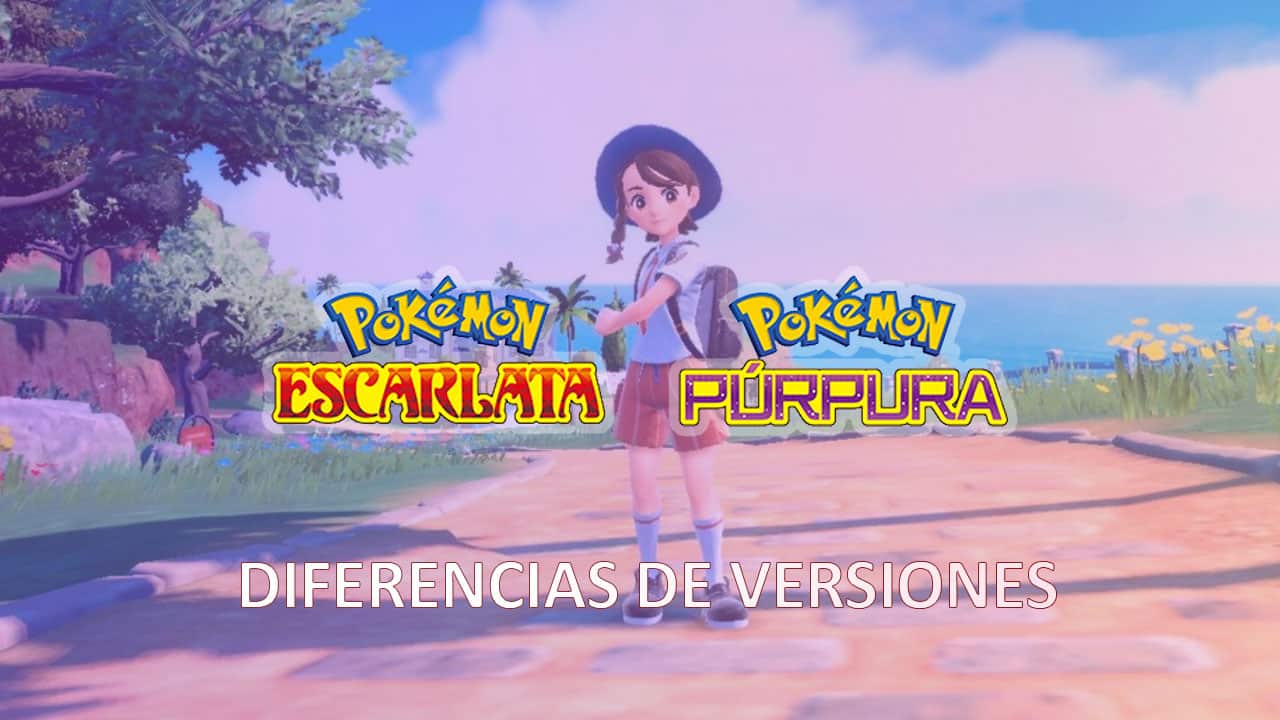 Diferencias de Pokémon en escarlata y púrpura 