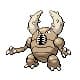 Screenshot of Pinsir in Pokemon Pearl.