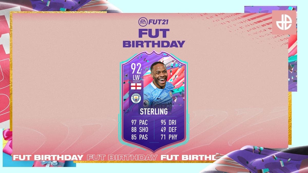 sterling fut birthday fifa 21