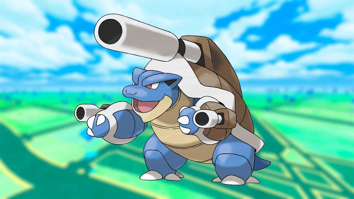 Mega Blastoise en Pokémon Go