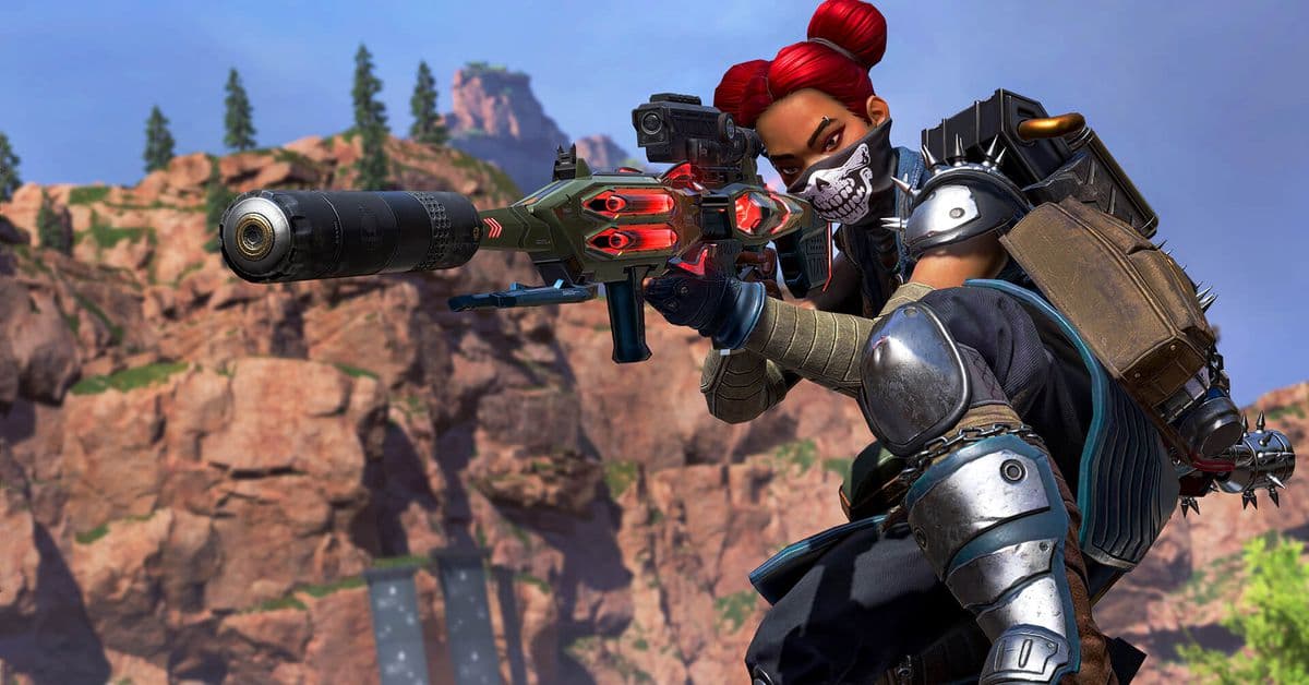 apex legends lifeline con un francotirador