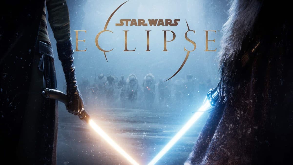 Dos portadores de sables de luz en Star Wars Eclipse