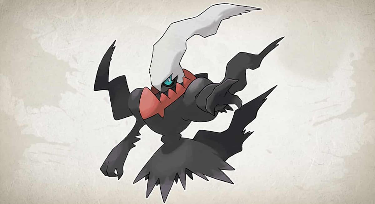 Imagen promocional de Darkrai Pokemon Legends Arceus