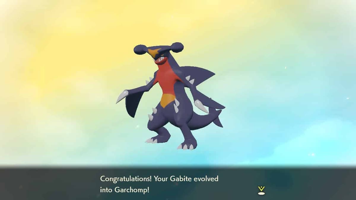 Pokemon Legends Arceus Garchomp evolution sequence