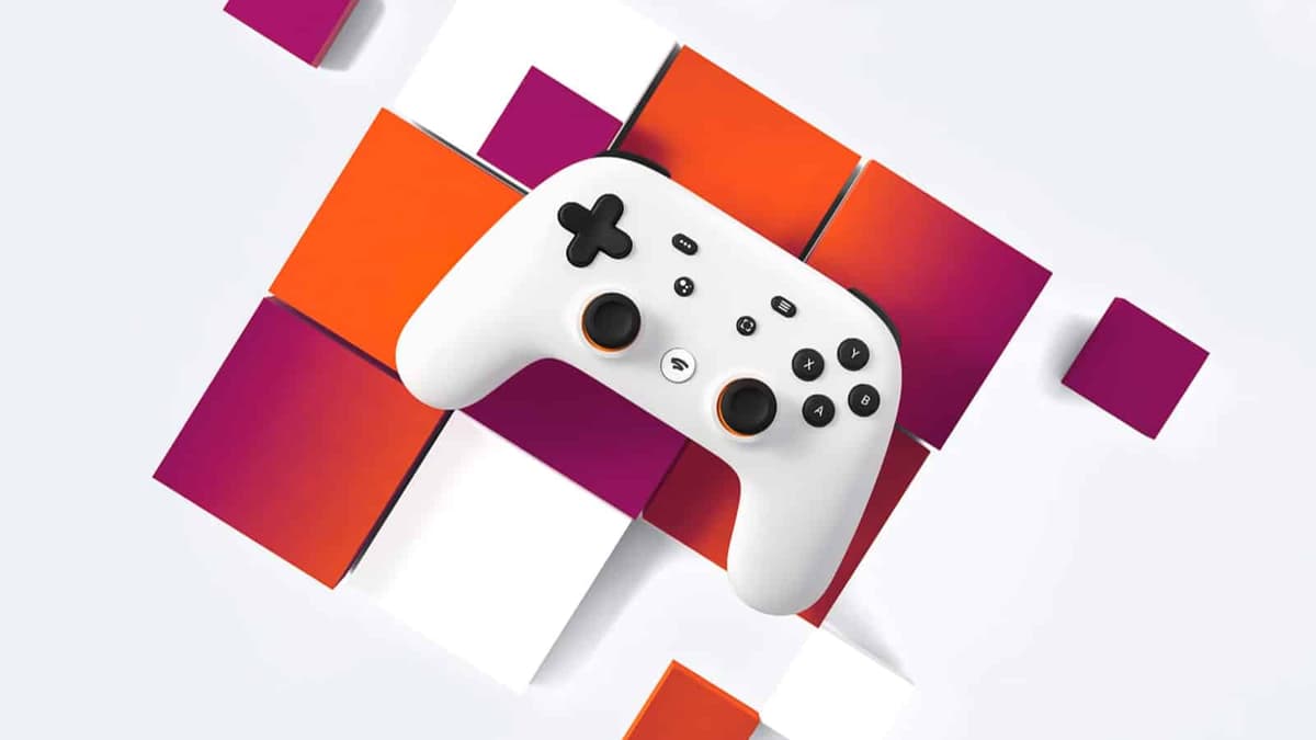 una imagen del mando de google stadia