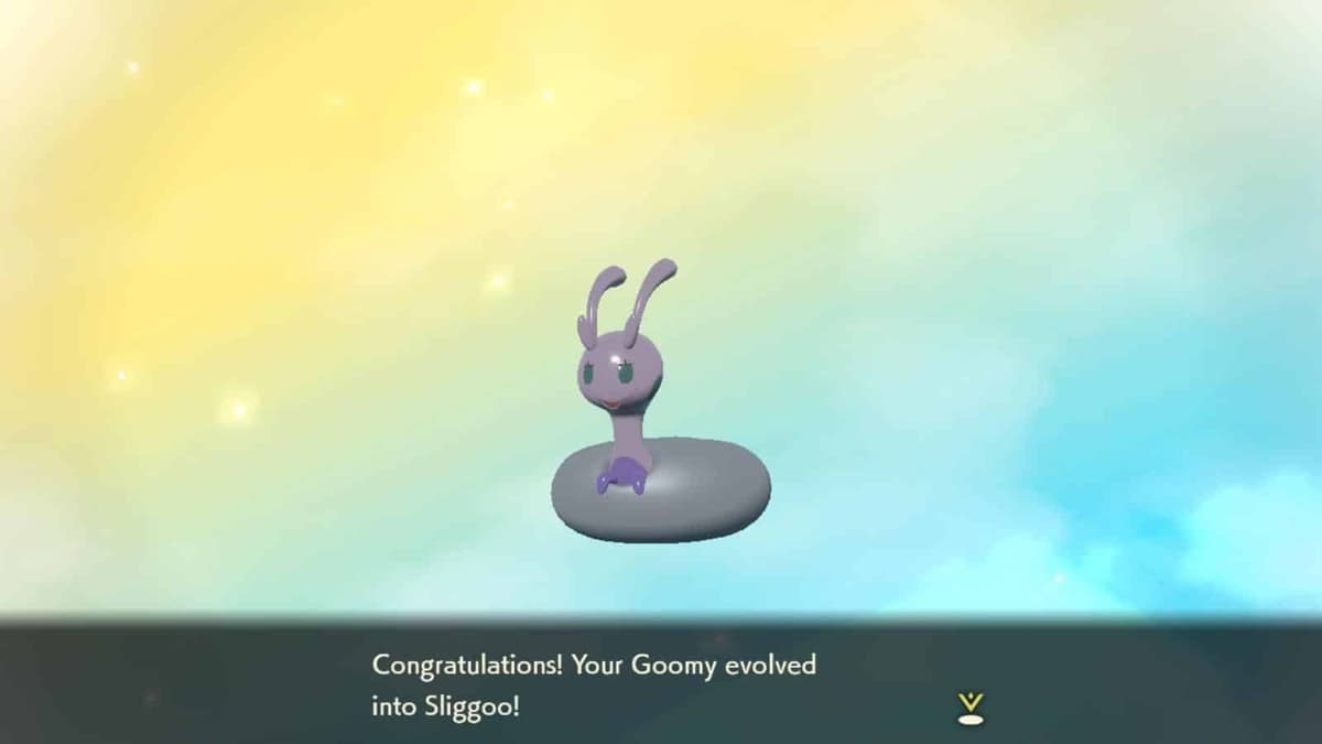 sliggoo evolution in pokemon legends arceus