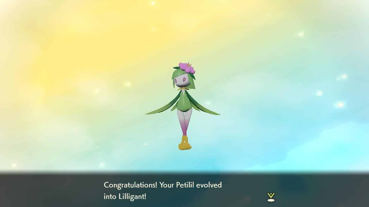 evolución de lilligant en pokemon legends arceus