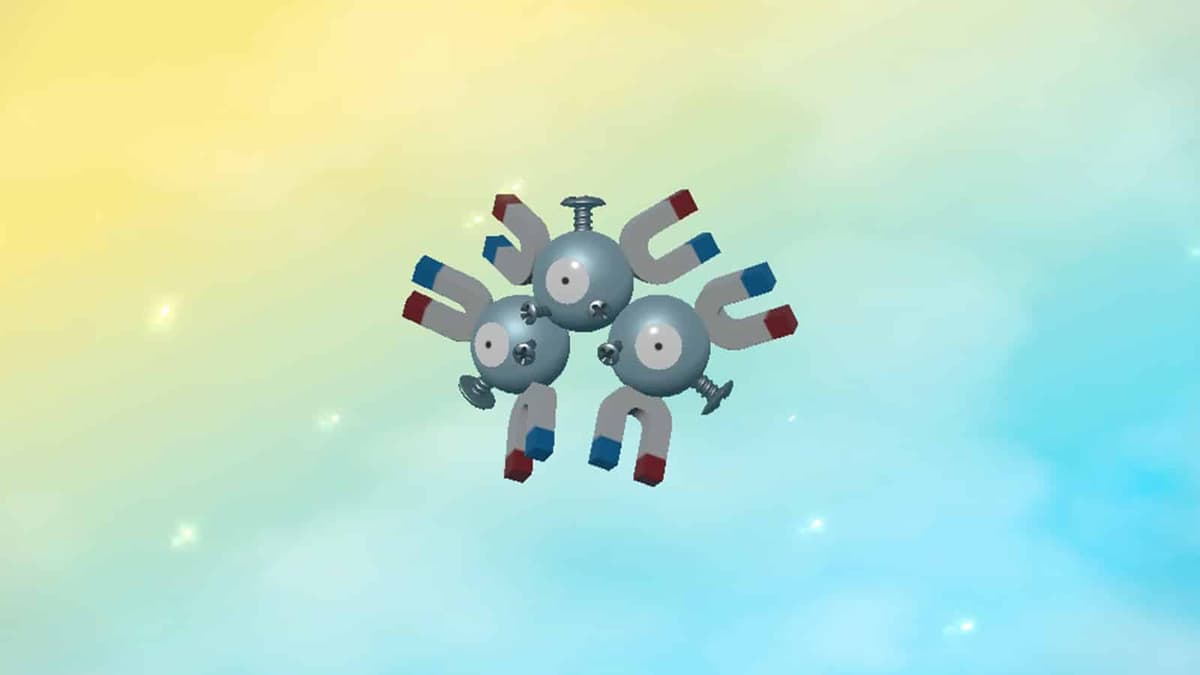 Magnemite evolucionando a Magneton en Pokémon Legends Arceus