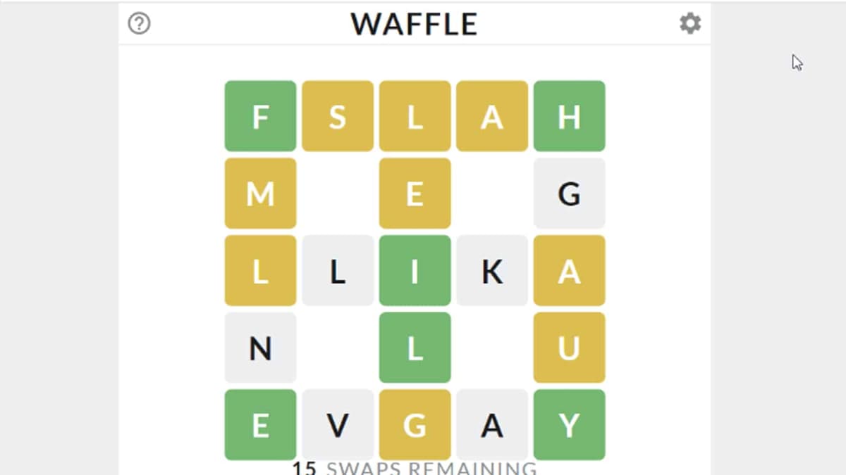 El juego Waffle