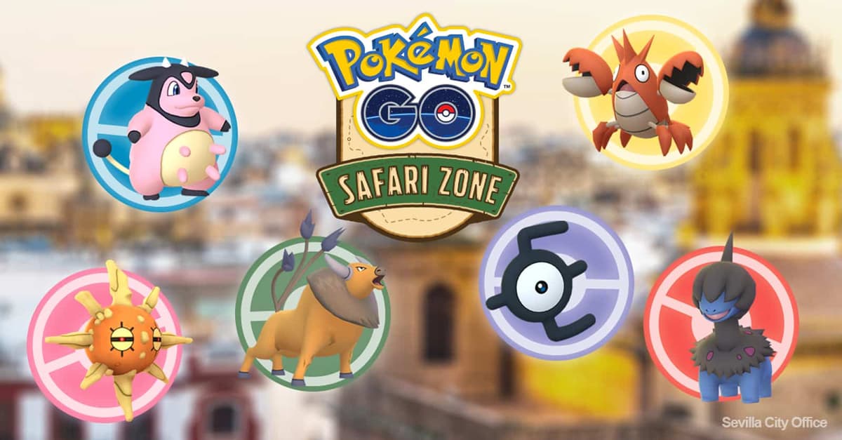 Pokemon Go Safari Zone spawns