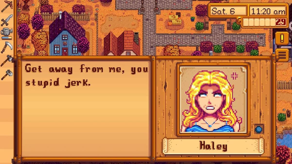 Haley de Stardew Valley