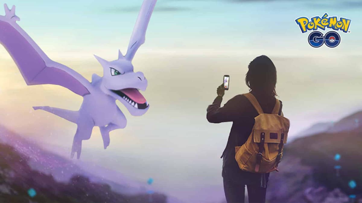 Aerodactyl en la Copa Fosil de Pokémon Go