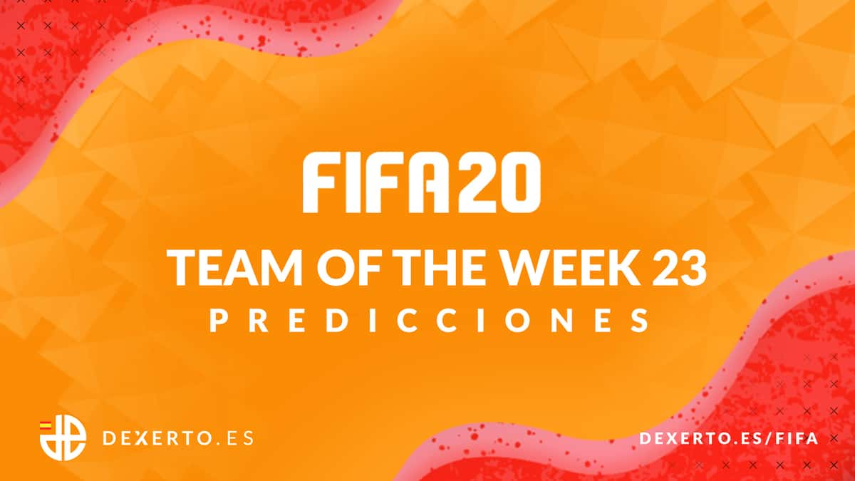 Portada predicciones TOTW 23 FIFA 20