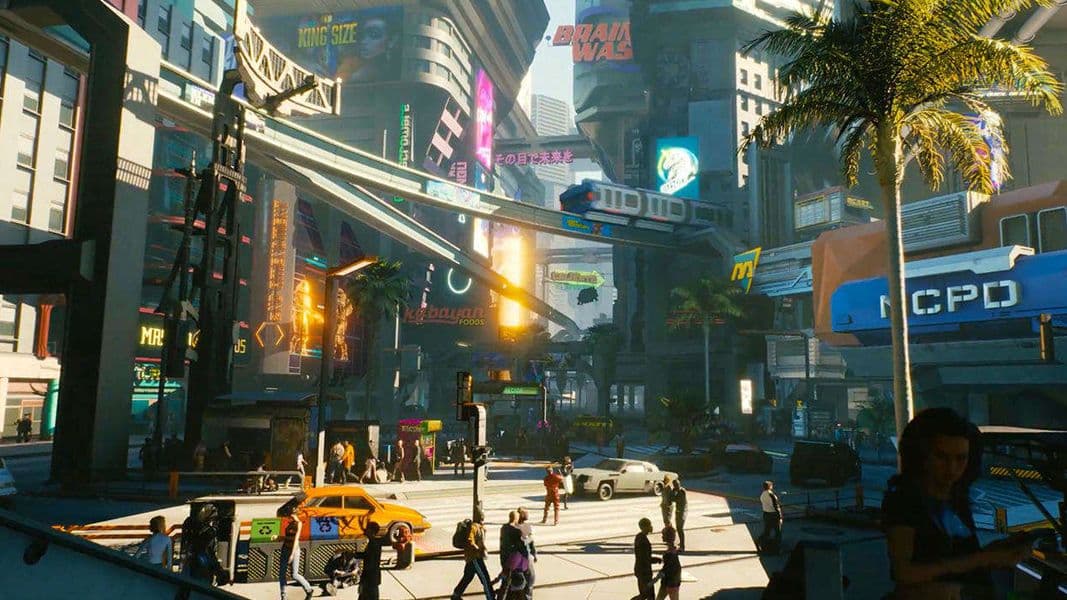 Night City en Cyberpunk 2077