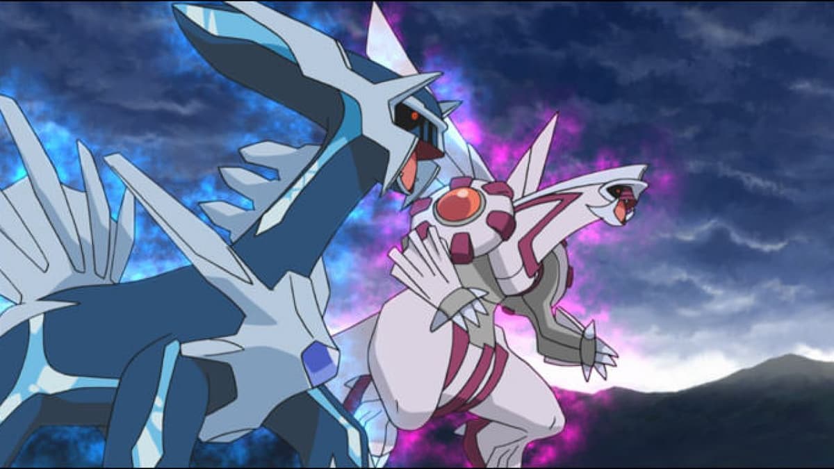 Palkia y dialga Brilliant Diamond y Shining Pear