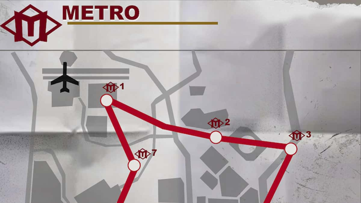 Posible plano de metro de Warzone