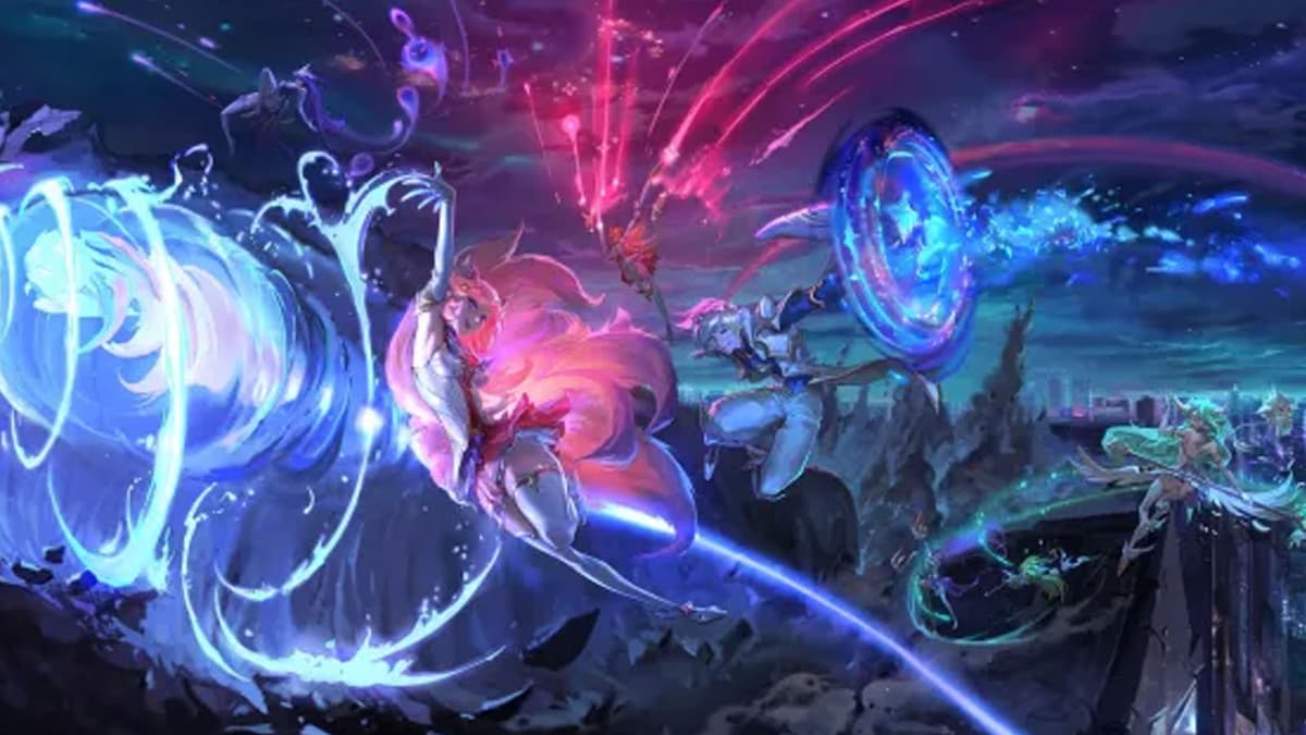 Splash Art de Guardianas en League of Legends