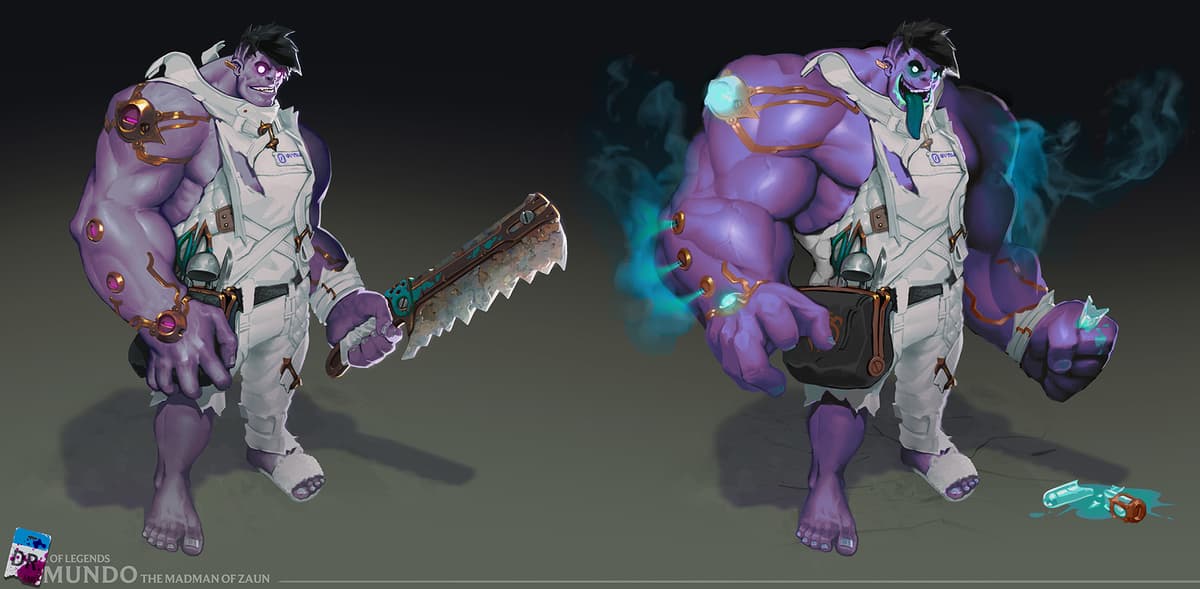 Concept Art Dr Mundo