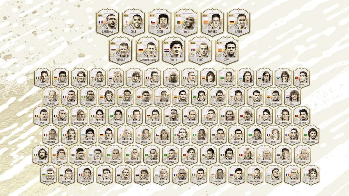 Lista de ICONO FIFA21