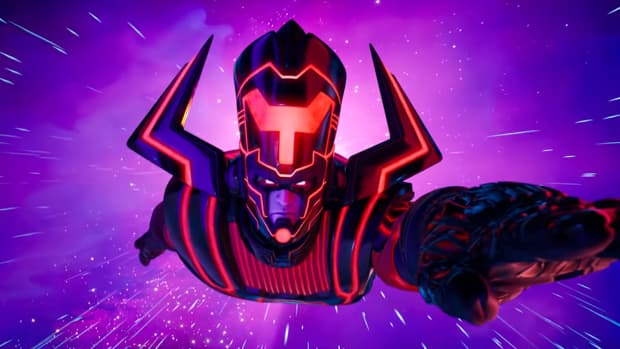 Galactus en el mapa de Fortnite