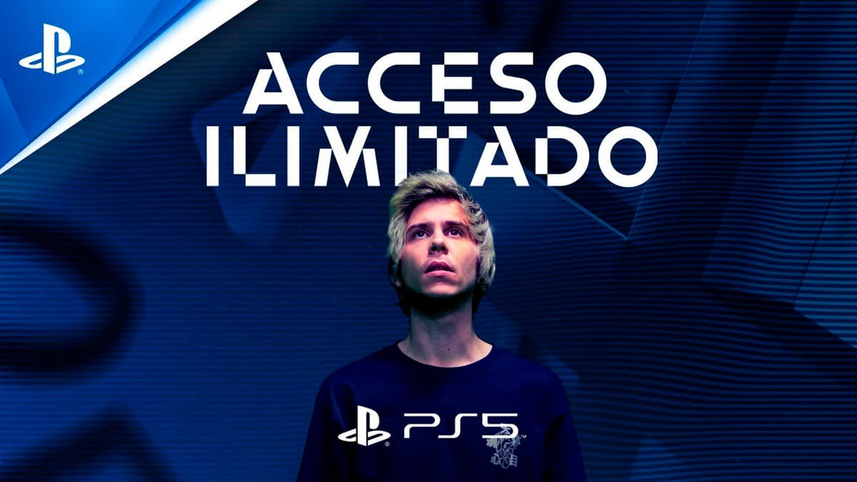 Rubius como imagen de Acceso Ilimitado de PlayStation 5