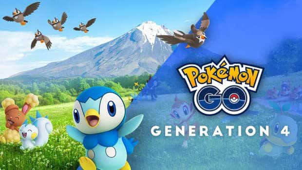 Pokémon Go Cuarta Generación