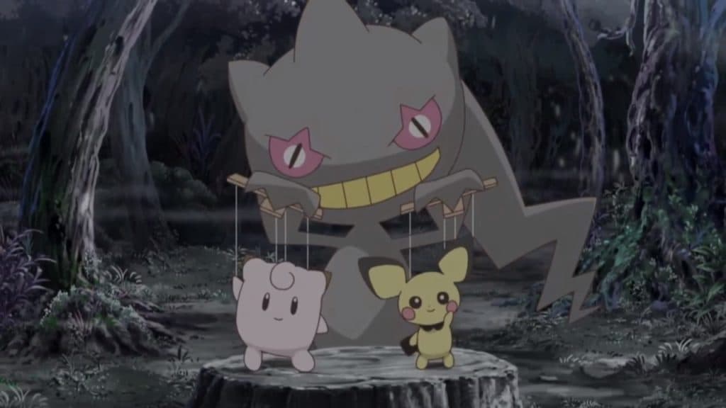 Banette en el anime