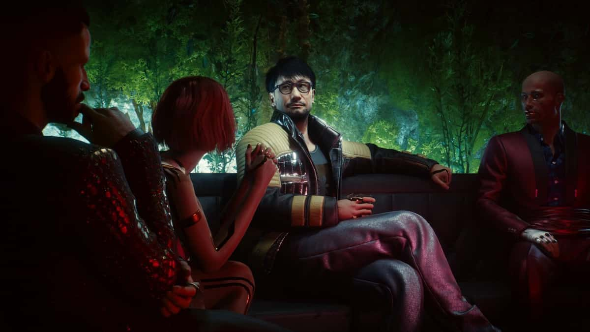 Kojima en Cyberpunk 2077