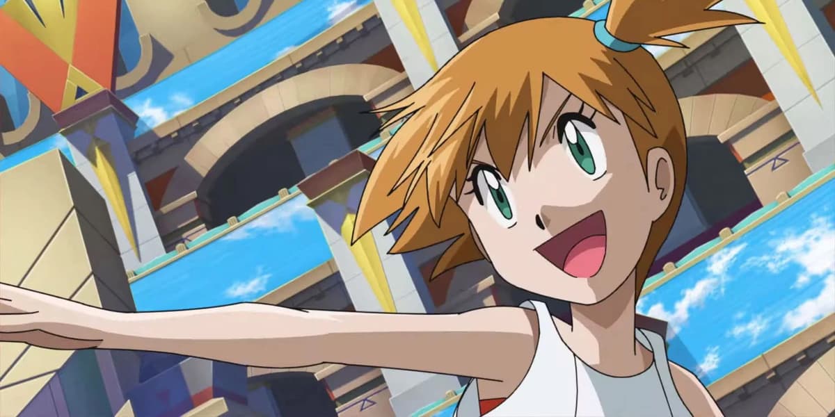 Misty en el anime Pokémon