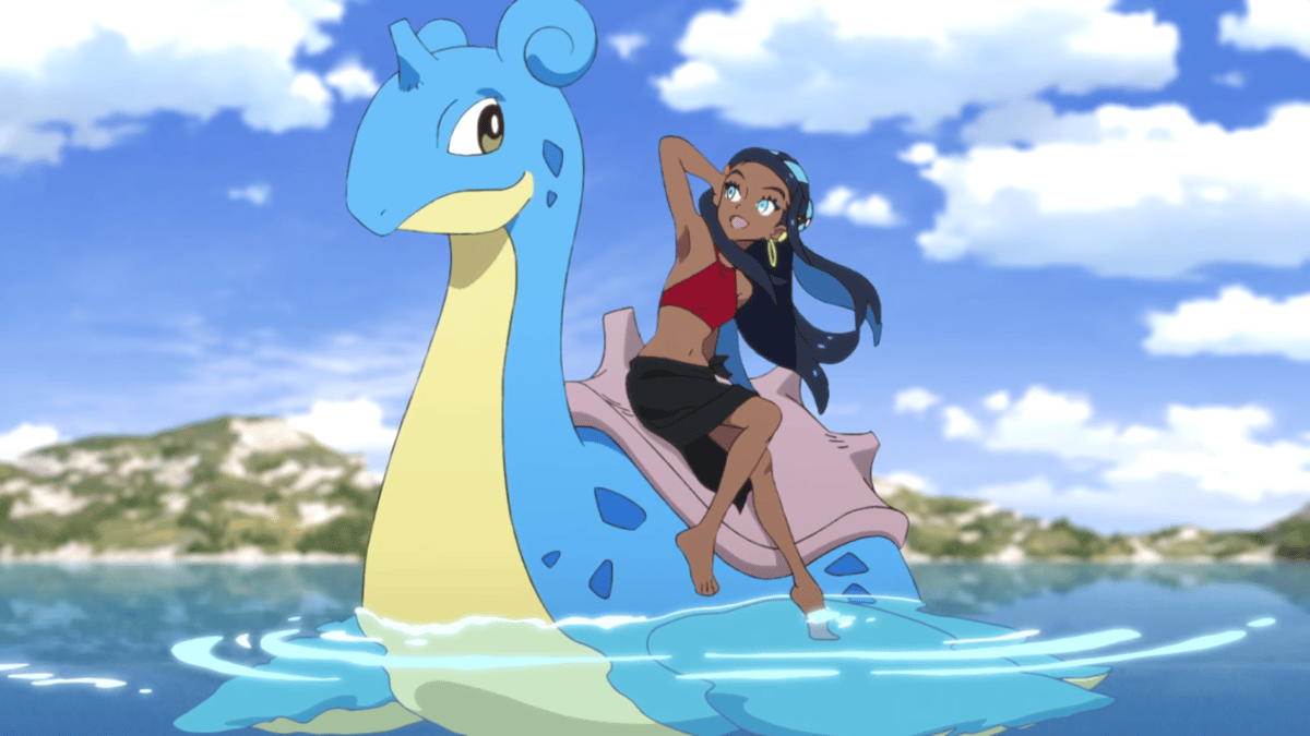 Nessa en el anime de Pokémon