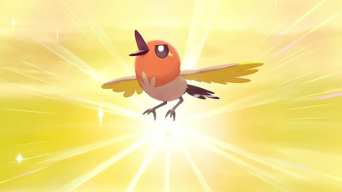 Fletchling shiny