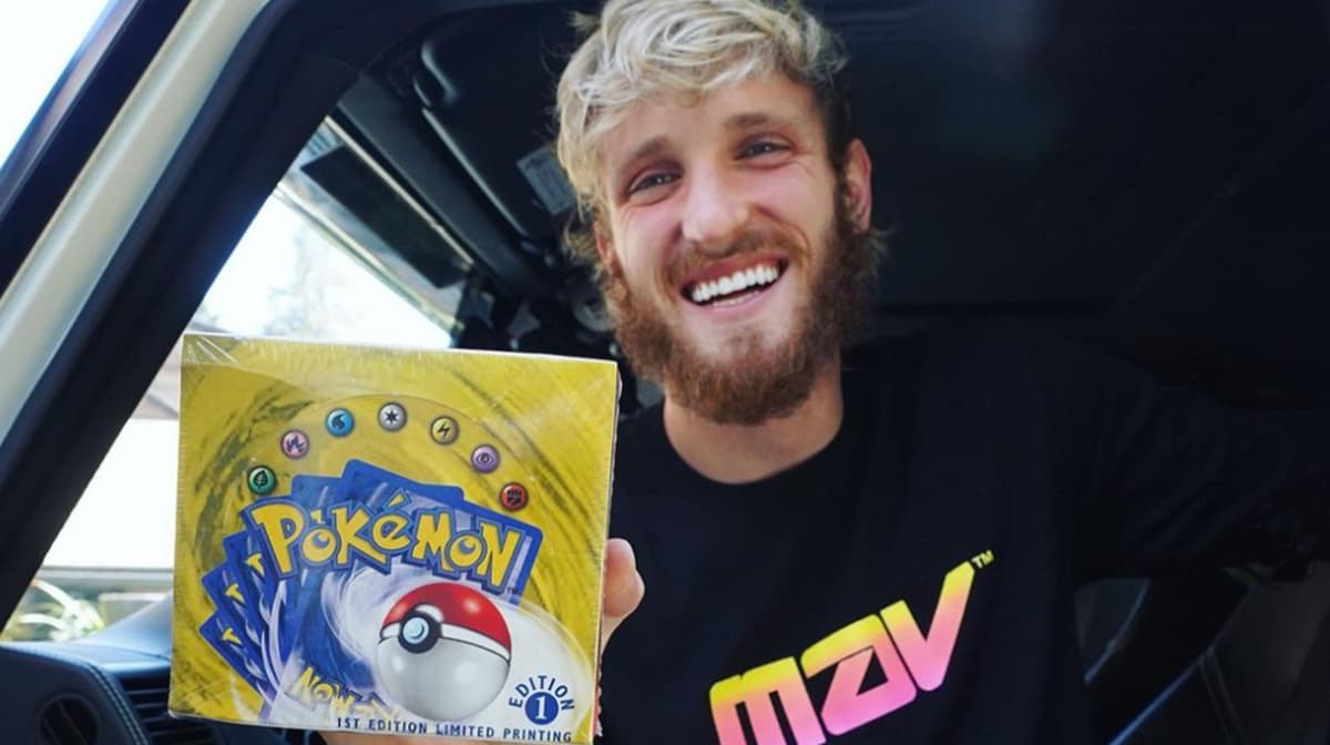 Logan Paul cartas Pokémon