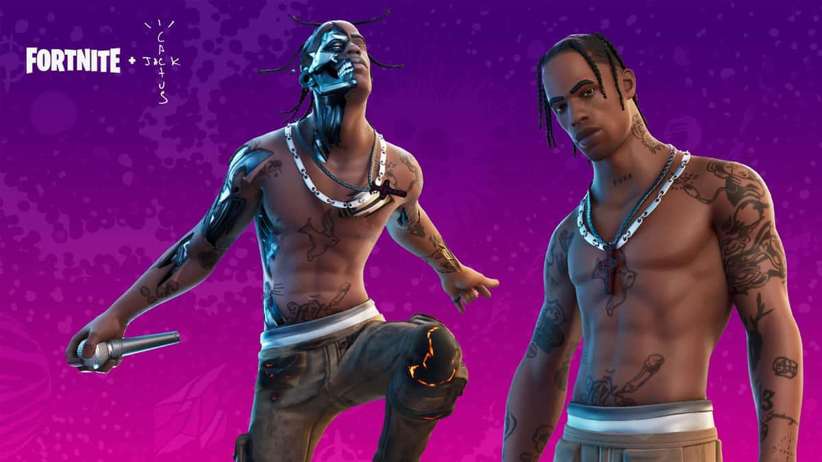 Travis Scott en Fortnite