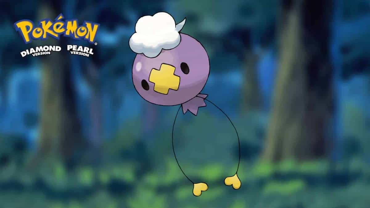 Drifloon Pokémon diamante y perla