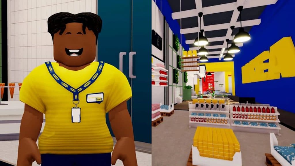 IKEA en Roblox tienda virtual