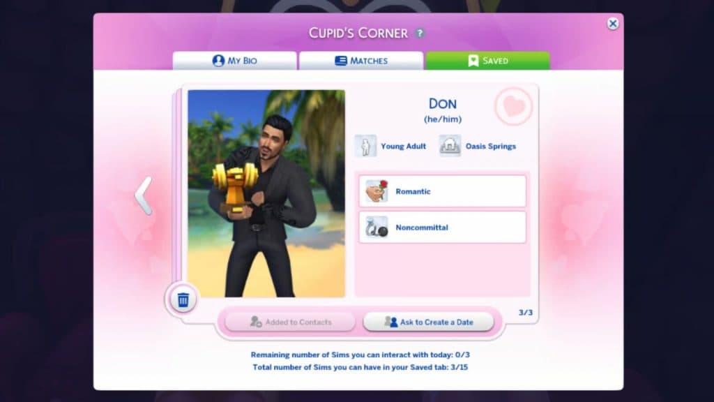 la casa de cupido app sims 4