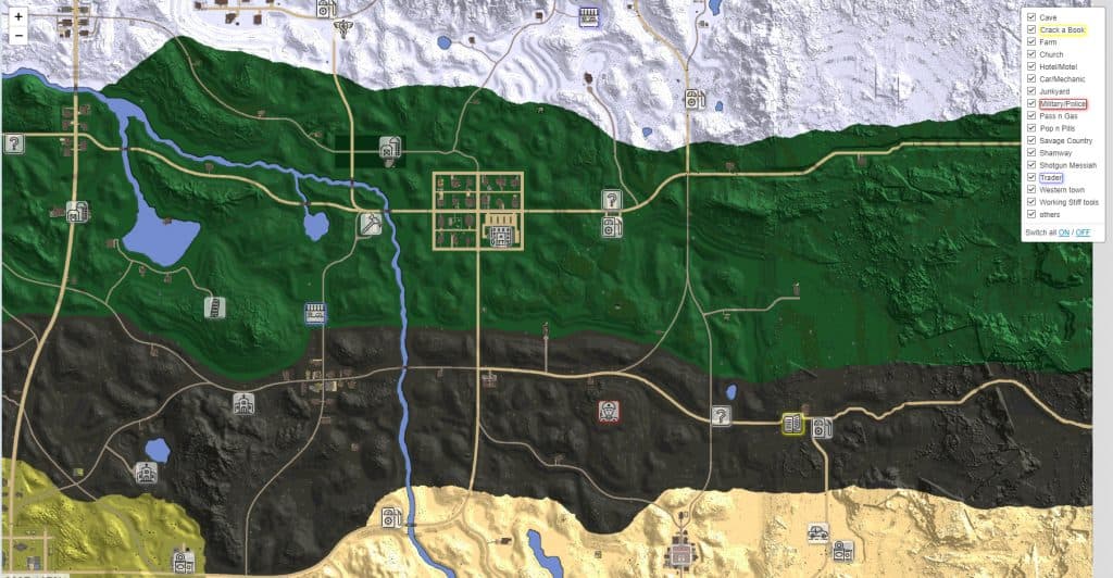 mapas interactivos 7 days to die