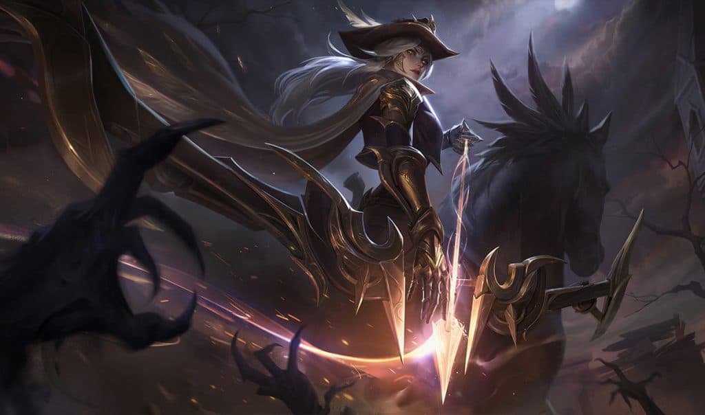 ashe campeones populares league of legends