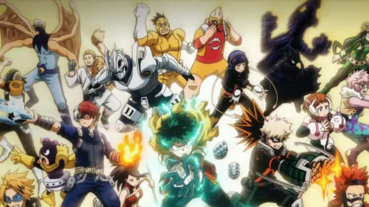 boku no hero tier list estudiantes clase 1-a