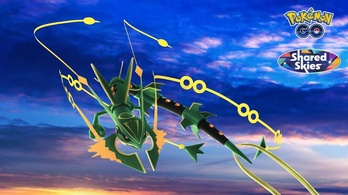 Mega Rayquaza Pokémon Go