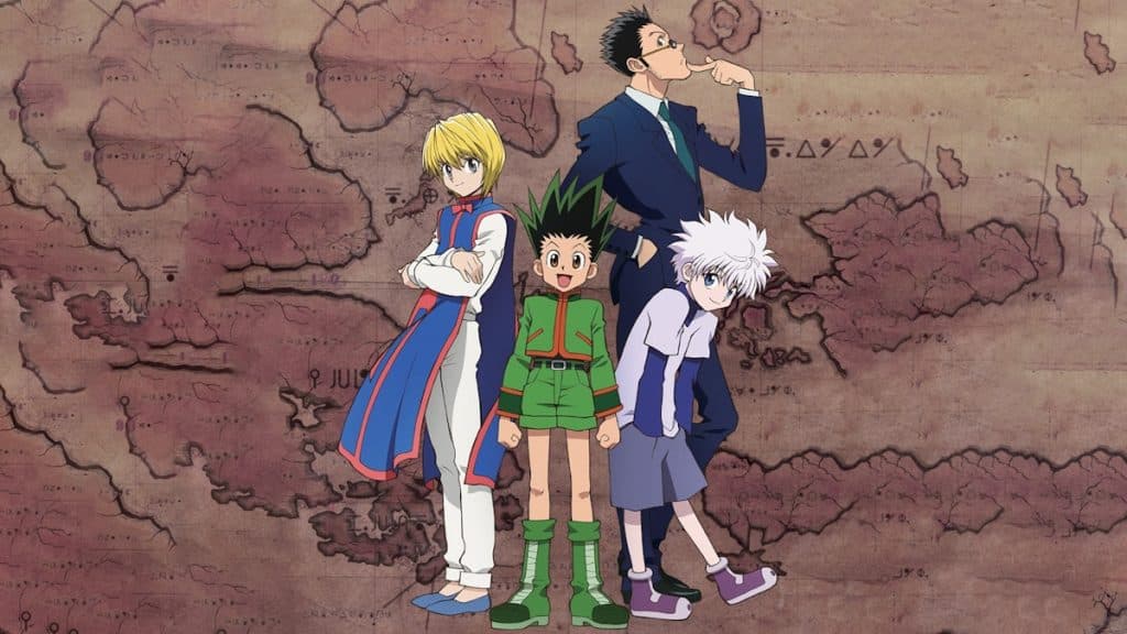 hunter x hunter anime como boku no hero