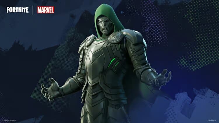 doctor doom skin fortnite capitulo 5 temporada 4