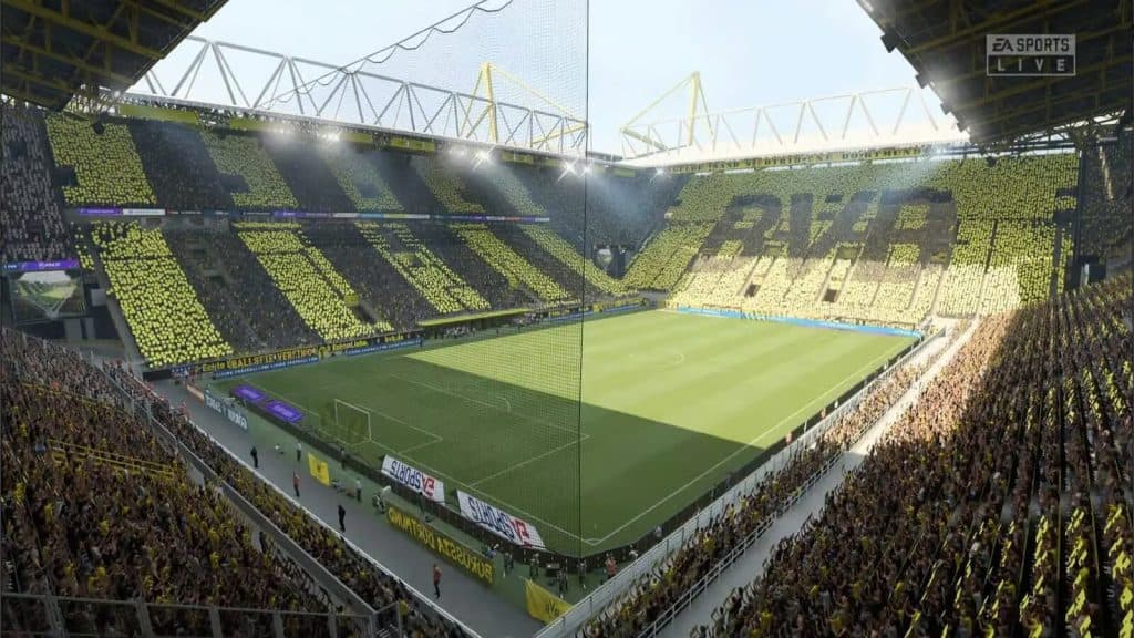 signal iduna park ea fc 25 mejores estadios